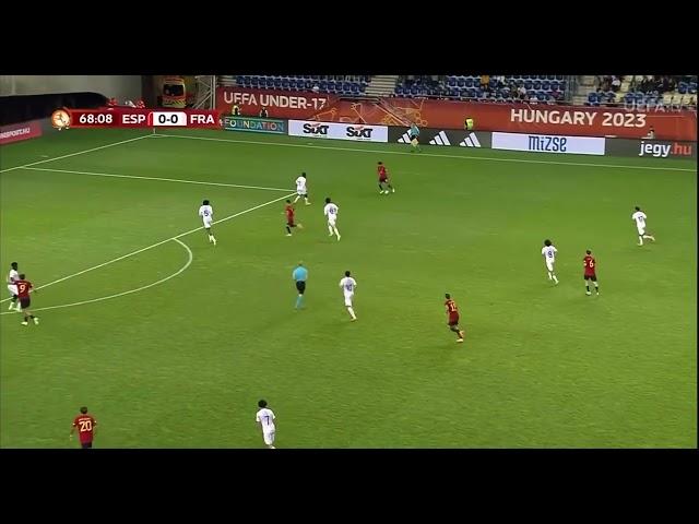 GOLAZO DE LAMINE YAMAL - ESPAÑA vs FRANCIA SUB17 #U17Euro #lamineyamal