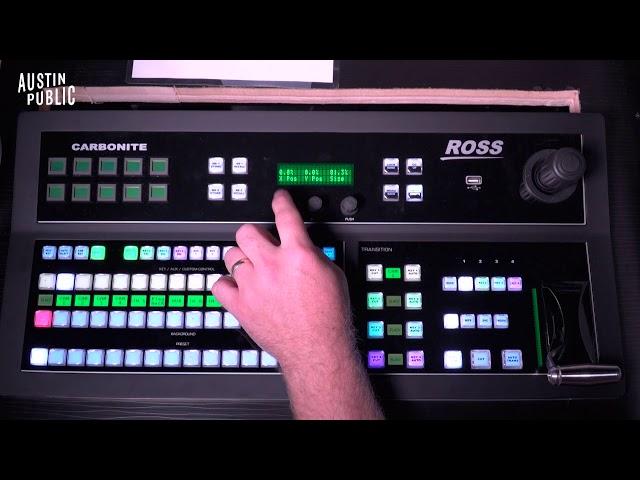 ROSS CARBONITE: Studio 2 Intro and DVE (two box)