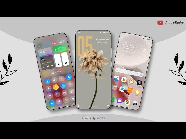  HyperOS look with ANIMATED Icons on any MiUI Device | EP 03 | AndroRadar!