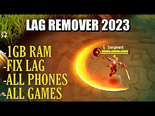 LATEST HACK HOW TO FIX LAG IN MOBILE LEGENDS 2023 | 1 GB RAM