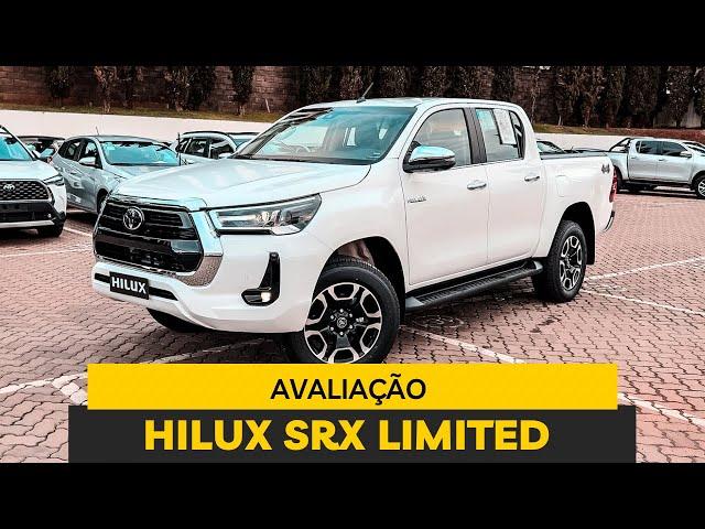 NOVO TOYOTA HILUX SRX LIMITED 2022 - A SRX MAIS COMPLETA