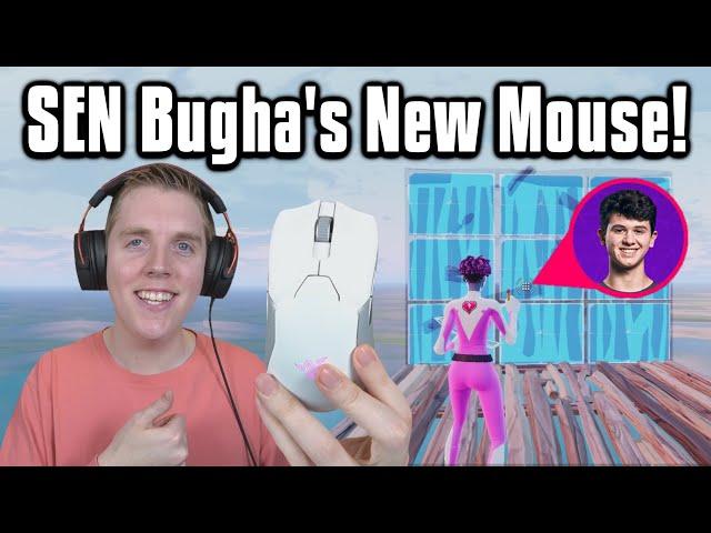 Trying Bugha's *NEW* Mouse In Arena! - Fortnite Battle Royale