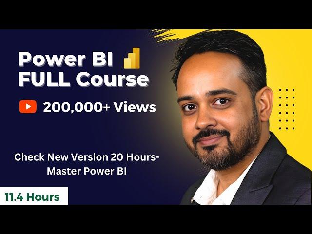 Microsoft Power BI Tutorial For Beginners | Power BI Full Course 2023 | Learn Power BI