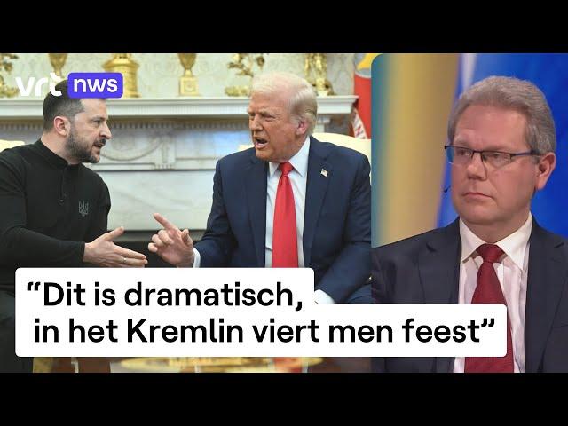 Trump, Vance maken ruzie met Zelensky, wat was daar aan de hand?