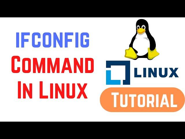 ifconfig command in Linux | Linux Command Line Basics Tutorials