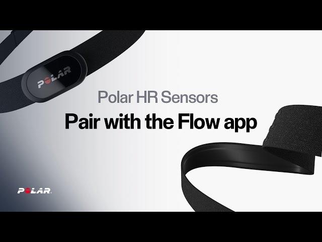 Polar heart rate sensors | How to pair with the Flow app