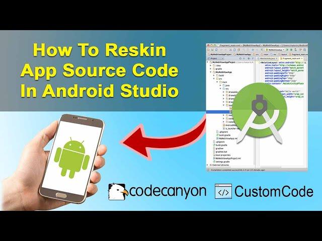 How to Reskin App Source Code In Android Studio