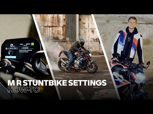Thrilling Settings — M 1000 R Stuntbike Setup