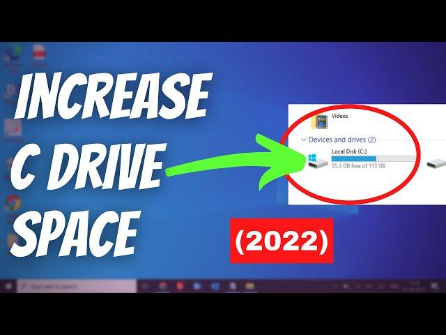 How to Increase C Drive Space in Windows 10/11 Without Formatting