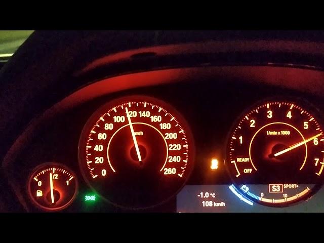 BMW F30 LCI 320i B48 stage 2 acceleration