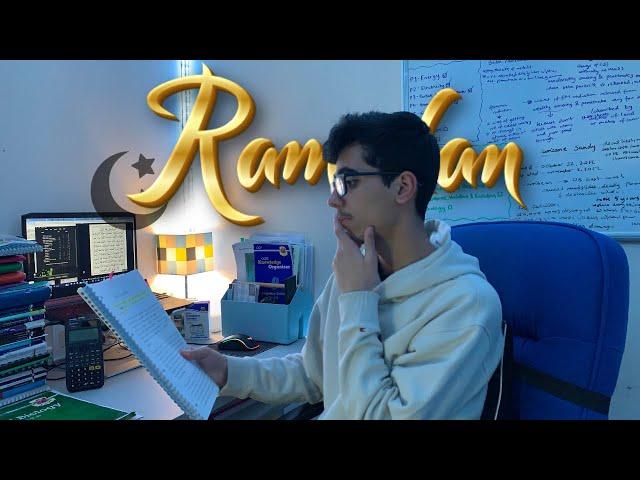 Day in the Life of a GCSE Student (2023): Ramadan Revision