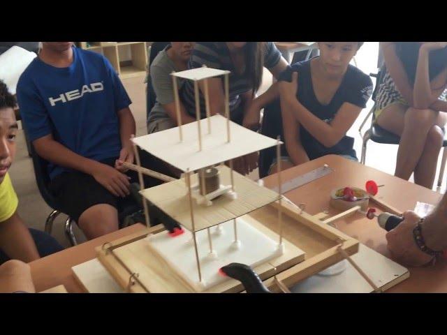 Earthquake-proof Building design (Grade 8-Science project)