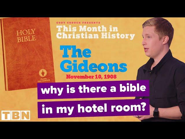 The Gideon's: The Story Behind the Bible in Your Hotel Room | Cody Crouch on TBN