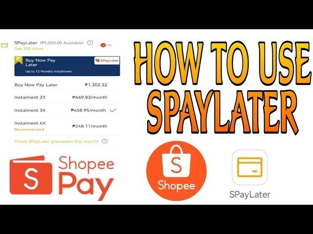 How To Use Shopee SpayLater || Buy Now Pay Later with SpayLater || Shopee Pay