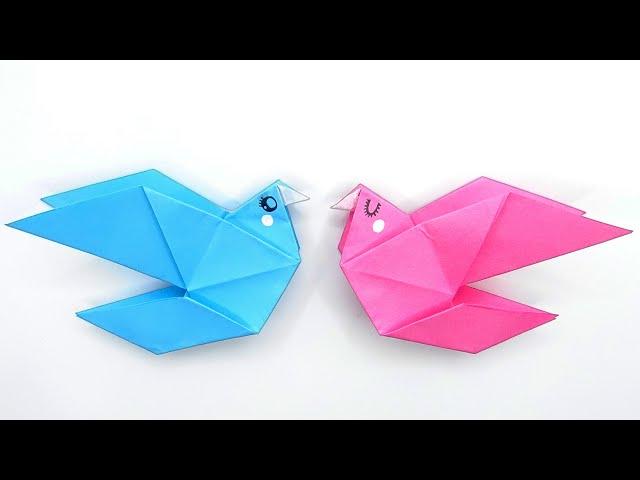 Origami BIRD | Origami dove | Paper bird