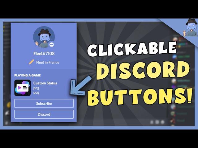 How To Add CLICKABLE BUTTONS To Your Discord Status! (Premid)