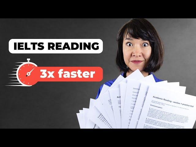 IELTS Reading | Proven techniques to read faster