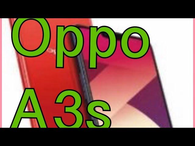 Oppo A3s  CPH 1803  dead problem