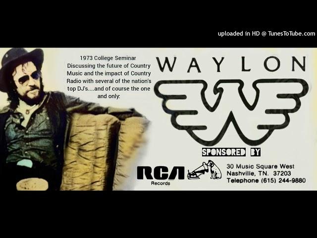 Waylon Jennings - RCA Records College Seminar (Feb 10, 1973)