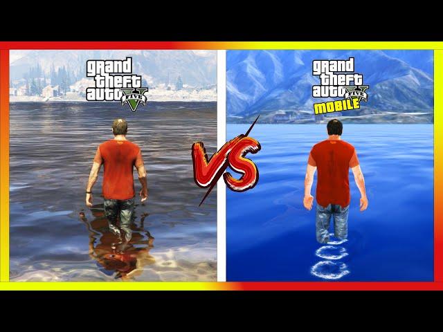 GTA V - PC vs Mobile Comparison!