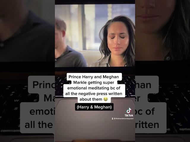 Prince Harry and Meghan Markle crying together!