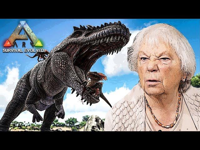 Überlebt Oma die Dinos - Wer frisst hier wen? | ARK: Survival Evolved | Senioren Zocken!!!