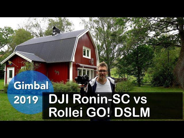 DJI Ronin-SC vs Rollei GO! DSLM - zwei Gimbals im Vergleich