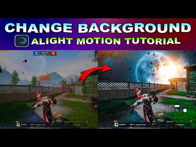 How To Change Sky in Pubg Mobile | Pubg Sky Change in ALIGHT MOTION Collab With @YOUTUBER_NADEX