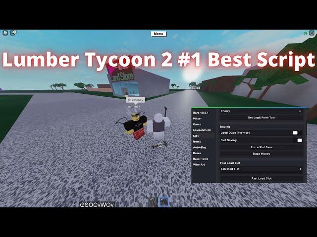  Lumber Tycoon 2 Script! [ Free ]  Quickest Way to Earn Money  | ROBLOX Scripts