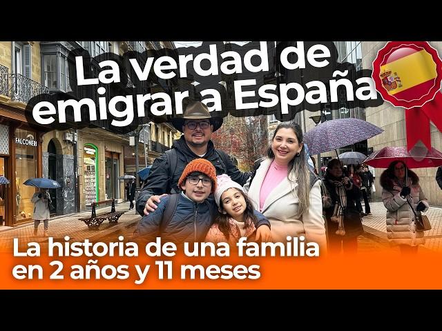 LA VERDAD  OCULTA DE EMIGRAR a ESPAÑA en FAMILIA ‍‍‍ | 2 Años y 11 Meses de Lucha