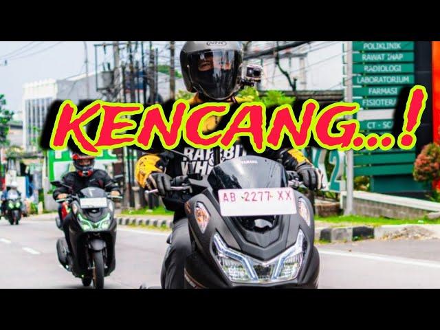 Ngacir Tanpa Turbo...! Test Ride Yamaha Lexi LX 155