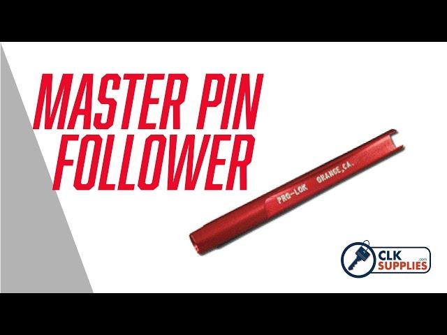 Master Pin Follower CLKSUPPLIES com