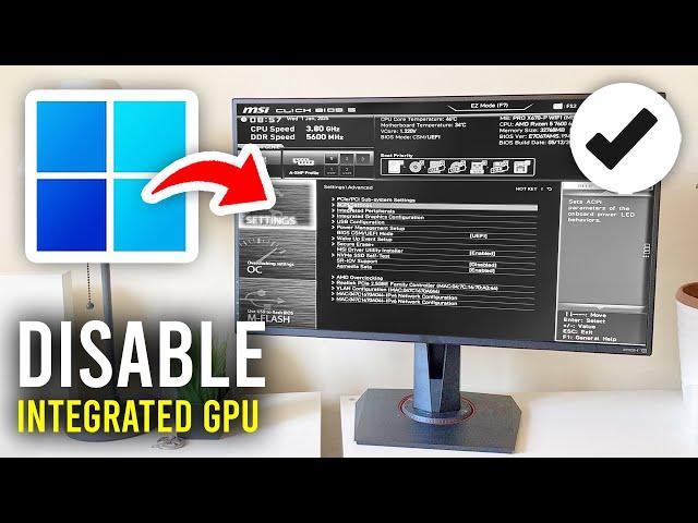 How To Disable Integrated AMD Graphics - Full Guide