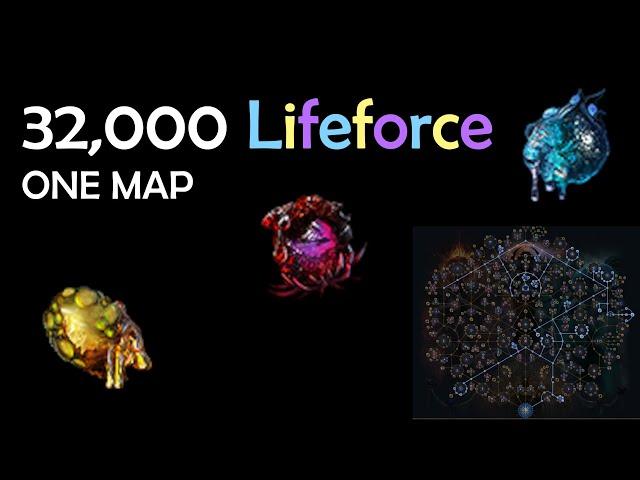 32,000 Harvest Lifeforce - 1 Map
