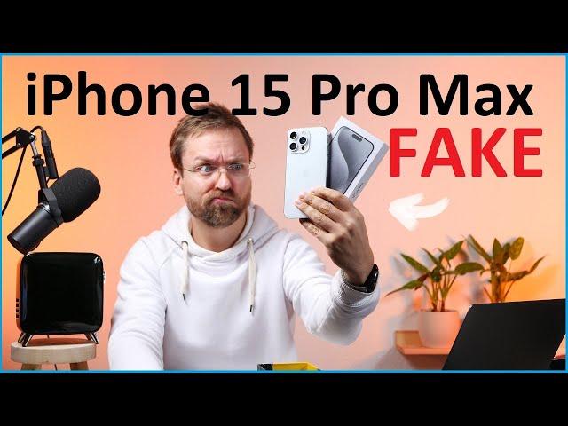 Apple iPhone 15 Pro Max 1:1 Kopie aus China unter die Lupe genommen /Moschuss.de