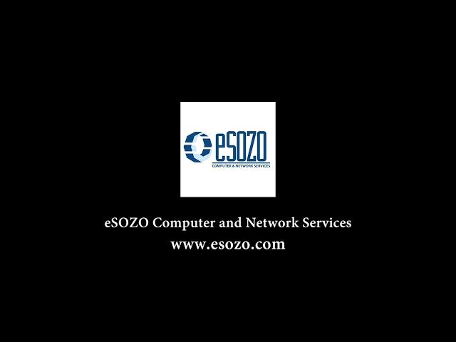 eSOZO Computer & Network Services Intro