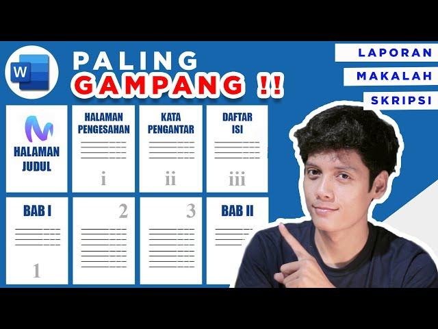 Cara Membuat Nomor Halaman Skripsi Beda Posisi Word