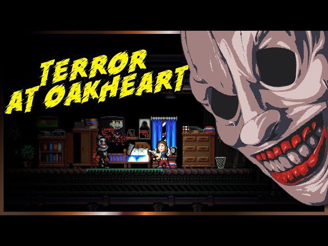 Terror At Oakheart - Full Gameplay Demo (Promising Pixel-Art Survival Horror Game)