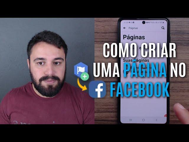 COMO CRIAR UMA PÁGINA NO FACEBOOK