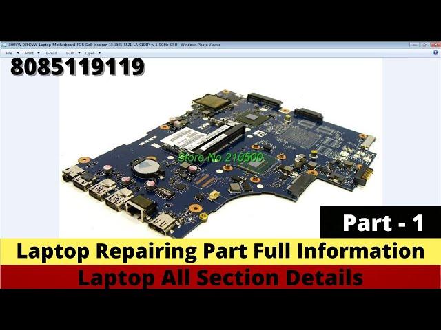 Laptop Parts & Components Explained By Prateek iit [Part - 1]
