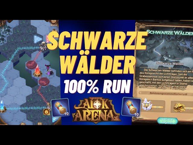 Afk Arena| SCHWARZE WÄLDER (Wandernder Ballon) 100% Run