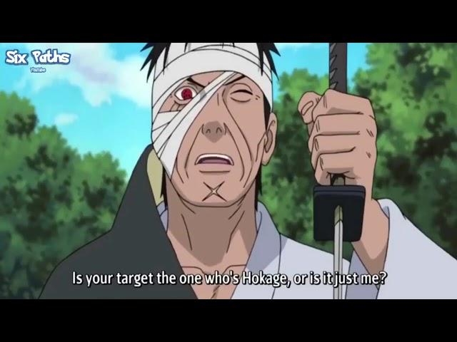 Danzo Reveals His Stolen Sharingan Against Assassins