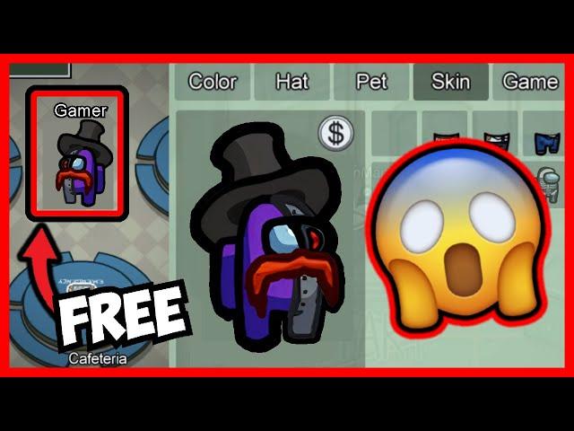 SECRET SKIN!!! in Among Us | Free unlock | New update