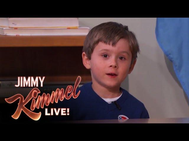 Five Year Old Genius Arden Hayes on Jimmy Kimmel Live