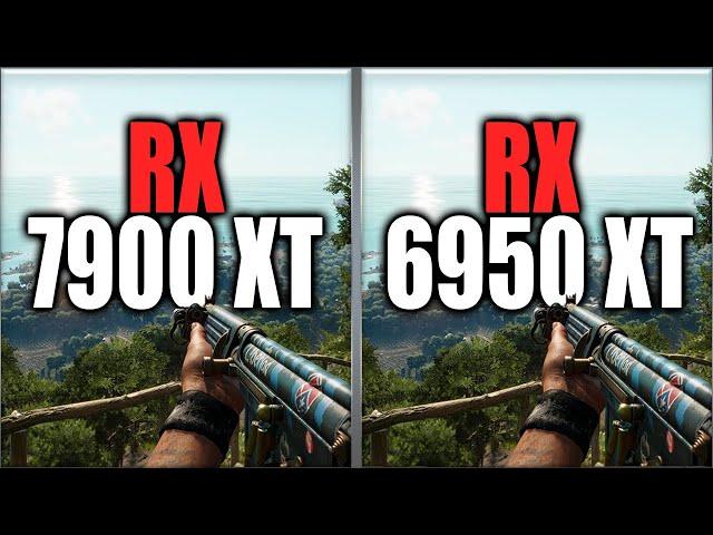 RX 7900 XT vs RX 6950 XT Benchmark Tests - Tested 20 Games