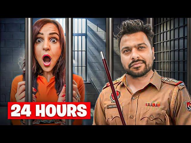 LOCKED HER in PRISON for 24 HOURS CHALLENGE *Shocking*