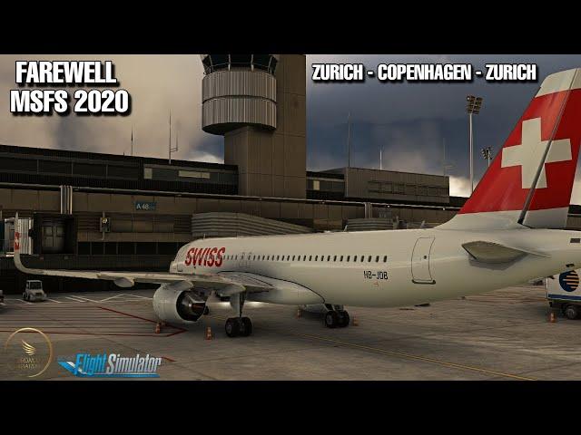 MSFS LIVE | Last Flight in MSFS 2020 | Swiss Air FBW A320Neo | VATSIM