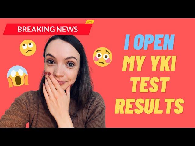 I open my YKI test results | learn Finnish