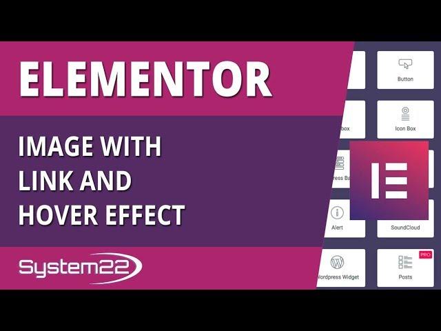 Elementor WordPress Plugin Image With Link And Hover Effect 