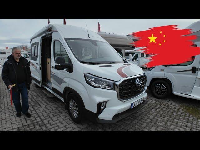 DARF MAN DAS? ECHTES CHINA KASTENWAGEN WOHNMOBIL 2025 Maxus 1. Probefahrt in Deutschland